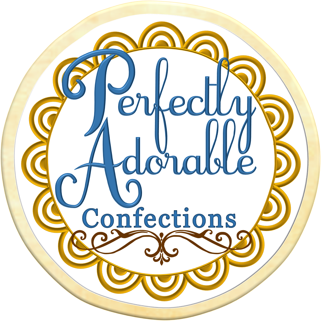 Perfectly Adorable Confections Logo